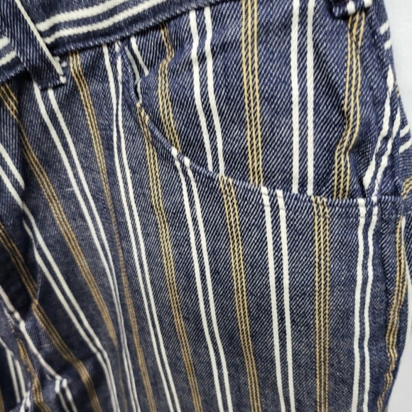 Vintage NWT 60s/70s Big Yank Stripped Fringe Jeans Size 29 - Picture 8 of 10